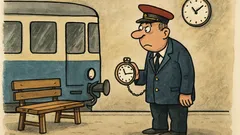 Vtip: „Víš, co je totální zpoždění?“