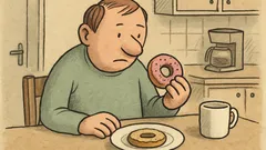 Vtip: Nejlepší část na donutě je díra...