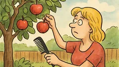 Vtip: Víte, proč si bere blondýnka hřeben?