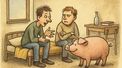 Vtip: Sedí dva vyhladovělí studenti na koleji...