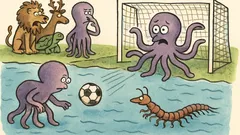 Vtip: Šéf mořských dá do brány chobotnici...