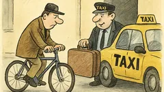 Vtip: Pán se ptá taxikáře 'Kolik na letiště?'