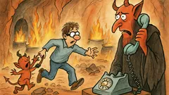 Vtip: Zemře počítačový maniak a přijde do…