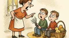 Vtip: O Velikonocích, „Jestli nepřestanete křičet...“