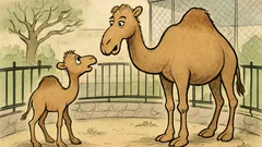Vtip: Ptá se malé velblouďátko své maminky…