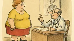 Vtip: Pane doktore, přibírám na určitých místech