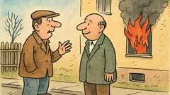 Vtip: Sousede, máte rád pečená jablka?