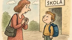 Vtip: Ptá se maminka prvňáčka – Jak bylo?