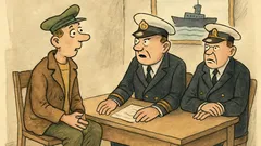 Vtip: Mladík chce k námořnictvu, umíte plavat?