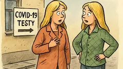 Vtip: Povídají si dvě blondýny...