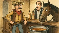 Vtip: Vejde kovboj do lokálu a...