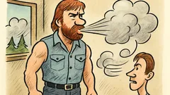 Vtip: Chuck Norris umí vydechnout při nádechu