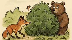 Vtip: Z křoví se ozve: 'Kykyryký!'