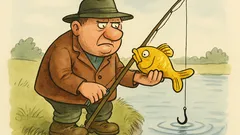 Vtip: Záhorák chytí zlatou rybku...