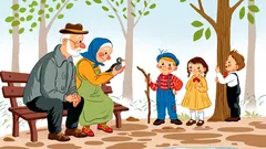 Vtip: Sedí paní na lavičce a sprostě nadává