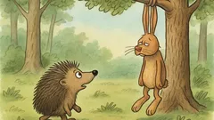 Vtip: Jde ježek po lese a vidí...