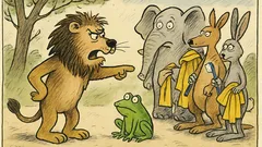 Vtip: Zvířata plánují výlet a lev říká…