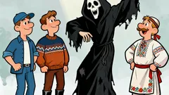 Anekdota: Rus, Američan a Čech potkají smrtku