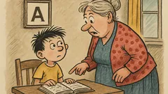 Vtip: „Ferko, znáš abecedu?“ „Ano, tetičko...“