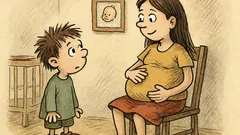 Vtip: Malý Janko se dívá na břicho…