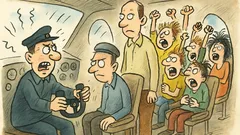 Vtip: Letí letadlo plné bláznů, když…