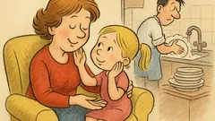 Vtip: Maminko, jak to, že máš tak hebké ruce?