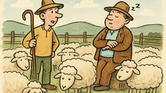 Vtip: Baví se dva pasáčci ovcí, jak...