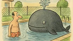 Vtip: Jestli se plaváním opravdu hubne...