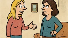 Vtip: Blondýnka přijde ke své kamarádce...