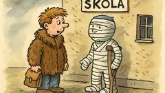 Vtip: Setkají se dva kluci před školou...