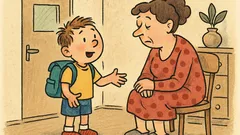 Vtip: Pepíček přijde domů ze školy...