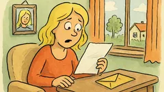 Vtip: Blondýnka píše dceři dopis, pomalu...