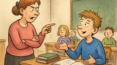 Vtip: Učitelka se ptá na domácí úkol…