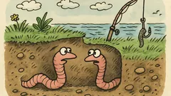 Vtip: Jedna žížala se ptá druhé…