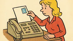 Vtip: Jak jste poznali, že fax posílala blondýnka?