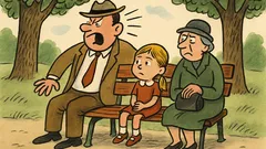 Vtip: Sedí holčička v parku na lavičce...