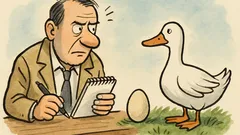 Vtip: Co bylo dřív, vejce, nebo kachna?
