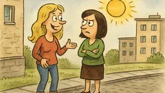 Vtip: Blondýnka chce v noci na sluníčko