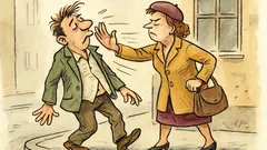 Vtip: Opilec se potácí po ulici a...