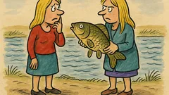 Vtip: Dvě blondýnky koupí kapra...