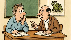 Vtip: „Píše se po R tvrdé y?“ – učitel ve třídě