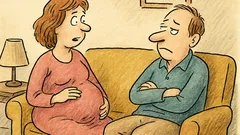 Vtip: „Jsem těhotná! Co by sis přál?“