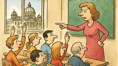 Vtip: Paní učitelka říká dětem ve škole...
