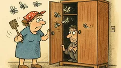 Vtip: Lepší je najít ve skříni moly než...