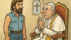 Vtip: Když Chuck Norris navštívil Vatikán...