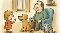 Vtip: Pes rozumí 150 slovům, kočka všemu…