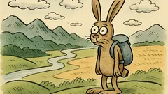 Vtip: Byl jednou jeden zajíček za sedmero horami