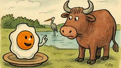 Vtip: Volá volské voko volovi...