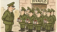 Vtip: Velitel říká vojákům, že jdou do divadla…
