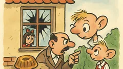 Vtip: Hurvínek, proč jsi rozbil okno bábovkou?
